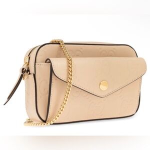 NEW GUCCI GG logo super mini chain bag